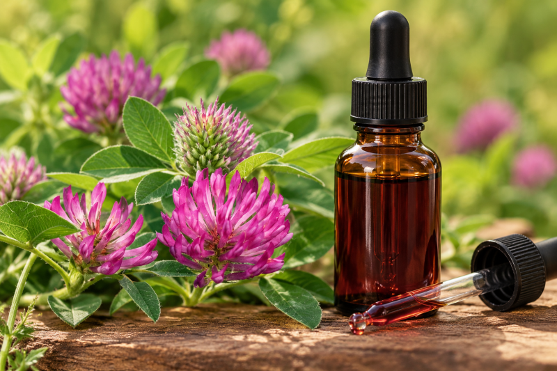 Φωτογραφία από Βάμμα Κόκκινου Τριφυλλιού (Red Clover – Trifolium pratense) – Φυσική Υποστήριξη για Ορμονική Ισορροπία & Αποτοξίνωση