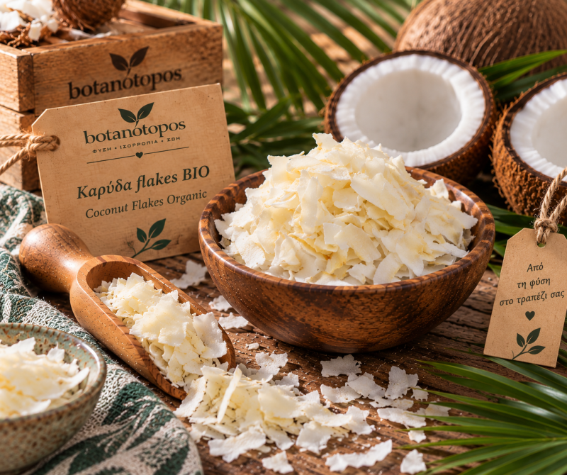 Φωτογραφία από Καρύδα Flakes BIO – Organic Coconut Flakes